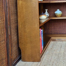 Load image into Gallery viewer, VINTAGE SOLID HARDWOOD LOWLINE CORNER BOOKCASE
