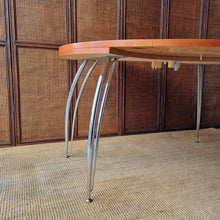 Load image into Gallery viewer, VINTAGE ITALIAN ROUND DROPSIDE DINING TABLE
