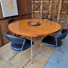 Load image into Gallery viewer, VINTAGE ITALIAN ROUND DROPSIDE DINING TABLE
