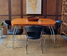 Load image into Gallery viewer, VINTAGE ITALIAN ROUND DROPSIDE DINING TABLE
