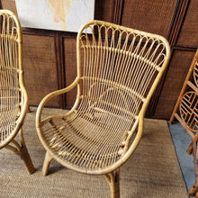 Load image into Gallery viewer, YAMAKAWA C110 HIGHBACK CANE ARMCHAIRS. PRICE IS EACH. ONE LEFT!
