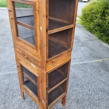 Load image into Gallery viewer, RUSTIC MEATSAFE STORAGE CABINET PANTRY
