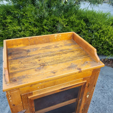 Load image into Gallery viewer, RUSTIC MEATSAFE STORAGE CABINET PANTRY
