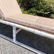 Load image into Gallery viewer, RETRO PLASTIC TUBE SUNLOUNGER
