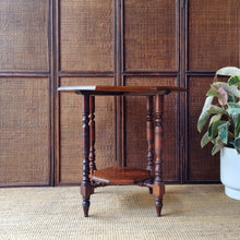Load image into Gallery viewer, ANTIQUE OCTAGONAL OCCASSIONAL TABLE
