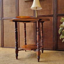 Load image into Gallery viewer, ANTIQUE OCTAGONAL OCCASSIONAL TABLE
