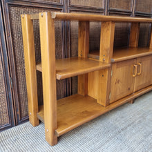 Load image into Gallery viewer, VINTAGE SOLID PINE ENTERTAINMENT UNIT
