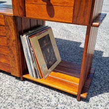 Load image into Gallery viewer, VINTAGE SLATTED PINE STEP WALL UNIT
