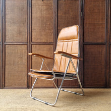 Load image into Gallery viewer, VINTAGE ITALIAN RECLINING LOUNGE CHAIR #1
