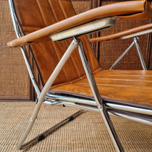 Load image into Gallery viewer, VINTAGE ITALIAN RECLINING LOUNGE CHAIR #1
