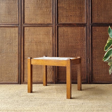 Load image into Gallery viewer, RETRO VINTAGE TILED HARDWOOD COFFEE/SIDE/LAMP TABLE
