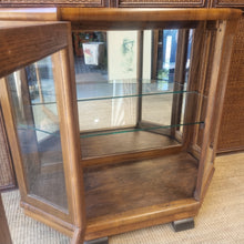 Load image into Gallery viewer, VINTAGE ART DECO CURIO DISPLAY CABINET
