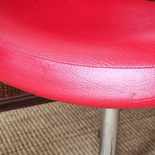 Load image into Gallery viewer, SET OF 2 RED KENDALL SWIVEL DINING CHAIRS
