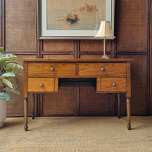 Load image into Gallery viewer, VINTAGE OAK DRESSER HALL TABLE SIDEBOARD
