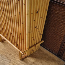 Load image into Gallery viewer, VINTAGE CANE TIKI MID CENTURY BAR
