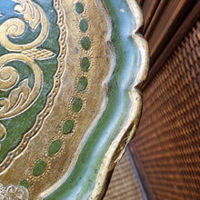 Load image into Gallery viewer, VINTAGE FLORENTINE WINE SIDE TABLE
