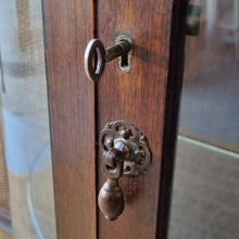 Load image into Gallery viewer, VINTAGE HALF ROUND DISPLAY CABINET CABINET
