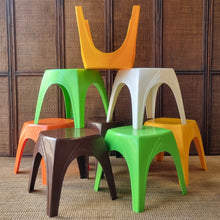 Load image into Gallery viewer, VINTAGE BRITISH PLASTICS SIDE TABLES. PRICE IS EACH.
