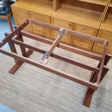 Load image into Gallery viewer, VINTAGE BLACKWOOD EXTENDABLE DINING TABLE
