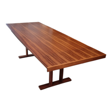 Load image into Gallery viewer, VINTAGE BLACKWOOD EXTENDABLE DINING TABLE
