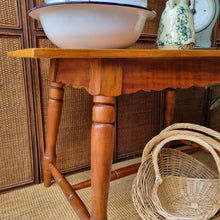 Load image into Gallery viewer, VINTAGE UPCYCLED KITCHEN / CAFE TABLE
