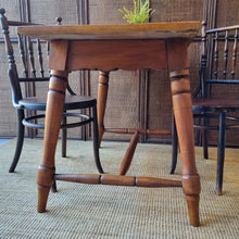 Load image into Gallery viewer, VINTAGE UPCYCLED KITCHEN / CAFE TABLE
