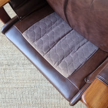 Load image into Gallery viewer, VINTAGE TESSA T1 CHOCOLATE BROWN LEATHER ARMCHAIR

