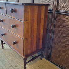 Load image into Gallery viewer, VINTAGE OAK CHEST OF DRAWERS
