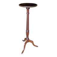 VINTAGE TALL SOLID WOOD PEDESTAL PLANT STAND
