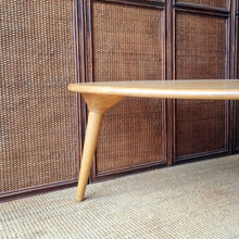 Load image into Gallery viewer, VINTAGE DANISH STYLE LARGE TRIANGULAR COFFEE TABLE
