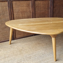 Load image into Gallery viewer, VINTAGE DANISH STYLE LARGE TRIANGULAR COFFEE TABLE
