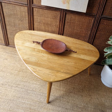 Load image into Gallery viewer, VINTAGE DANISH STYLE LARGE TRIANGULAR COFFEE TABLE
