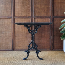 Load image into Gallery viewer, FRENCH STYLE CAFE/PATIO TABLE WITH CAST IRON BASE #1
