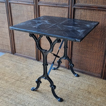 Load image into Gallery viewer, FRENCH STYLE CAFE/PATIO TABLE WITH CAST IRON BASE #1
