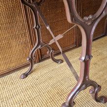 Load image into Gallery viewer, FRENCH STYLE CAFE/PATIO TABLE WITH CAST IRON BASE #2
