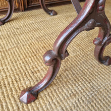 Load image into Gallery viewer, FRENCH STYLE CAFE/PATIO TABLE WITH CAST IRON BASE #2
