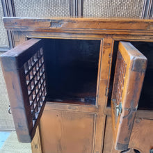 Load image into Gallery viewer, VINTAGE CHINESE SIDEBOARD BUFFET TV CABINET REPRODUCTION ANTIQUE

