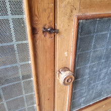 Load image into Gallery viewer, ANTIQUE MEATSAFE STORAGE CABINET PANTRY
