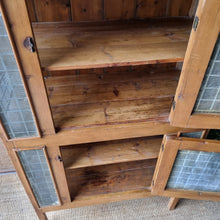 Load image into Gallery viewer, ANTIQUE MEATSAFE STORAGE CABINET PANTRY
