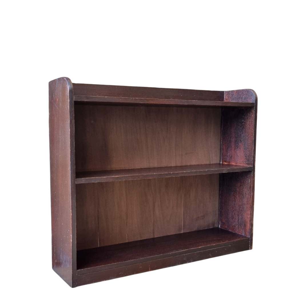 VINTAGE HARDWOOD BOOKCASE
