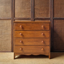 Load image into Gallery viewer, SOLID HARDWOOD CHEST OF DRAWERS
