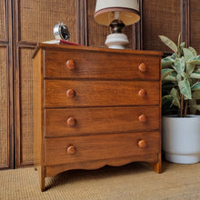 Load image into Gallery viewer, SOLID HARDWOOD CHEST OF DRAWERS
