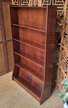 Load image into Gallery viewer, MID CENTURY SOLID HARDWOOD BOOKCASE
