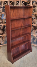 Load image into Gallery viewer, MID CENTURY SOLID HARDWOOD BOOKCASE

