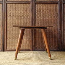 Load image into Gallery viewer, MID CENTURY ROTATING TV TABLE / SIDE TABLE
