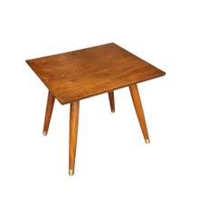 Load image into Gallery viewer, MID CENTURY ROTATING TV TABLE / SIDE TABLE
