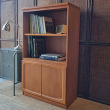 Load image into Gallery viewer, MID CENTURY VINTAGE CABINET BOOKCASE
