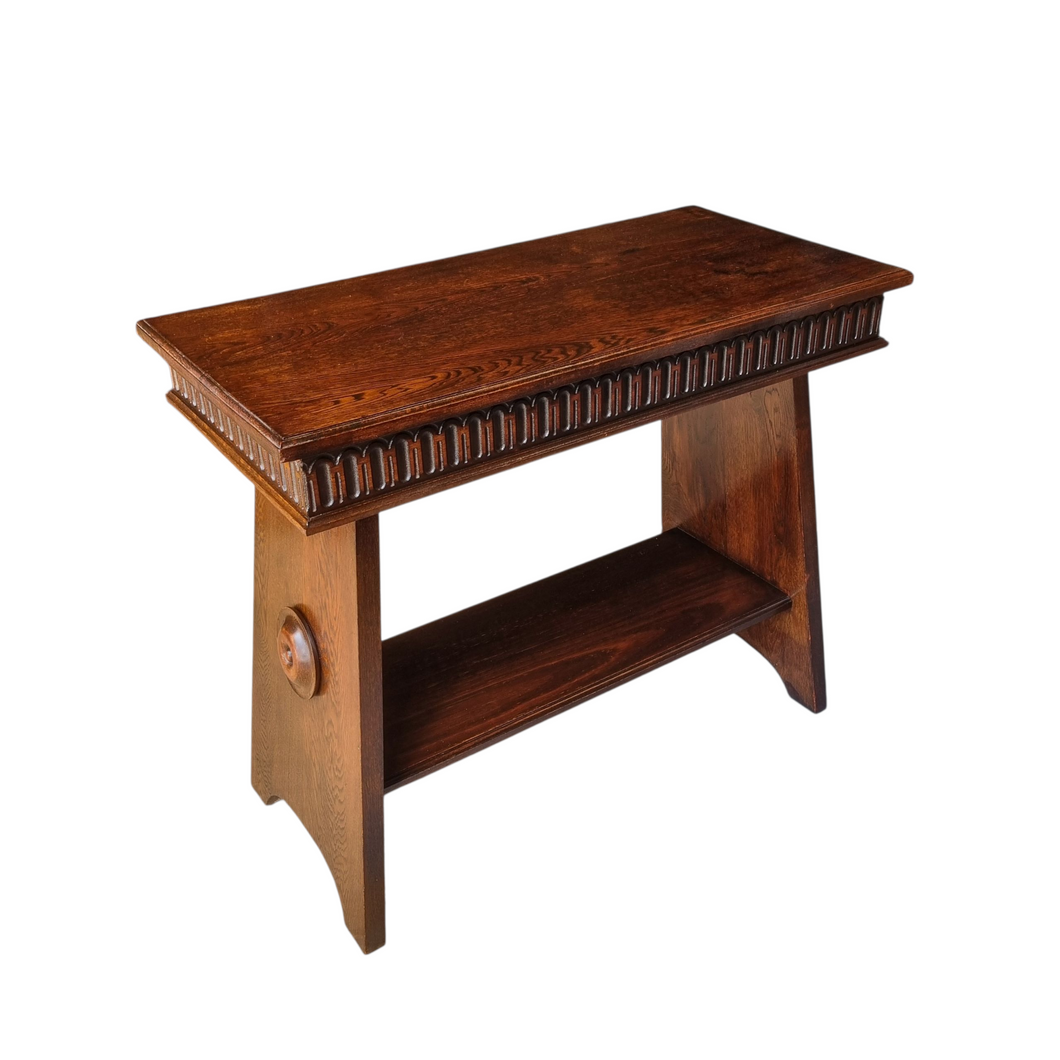 VINTAGE ARTS & CRAFTS CONSOLE OR HALL TABLE