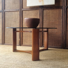 Load image into Gallery viewer, MID CENTURY VINTAGE TH BROWN RONDO COFFEE TABLE
