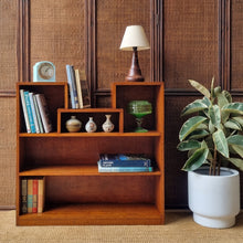 Load image into Gallery viewer, VINTAGE HARDWOOD BOOKCASE
